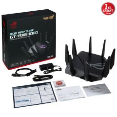 Asus GT-AXE11000 AiMesh Torrent Bulut WI-FI 6 Gaming Roter