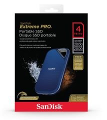 SanDisk Extreme PRO 4TB 2000MB/sn Royal Blue Taşınabilir SSD SDSSDE81-4T00-RR25