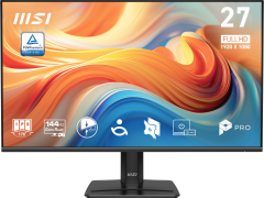 MSI 27 PRO MP271 E14A 1920x1080 (FHD) 16:9 FLAT IPS 144HZ 1MS (MPRT) FREESYNC MONITOR