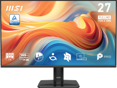 MSI 27 PRO MP271 E14A 1920x1080 (FHD) 16:9 FLAT IPS 144HZ 1MS (MPRT) FREESYNC MONITOR
