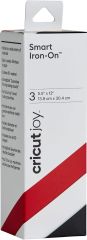 Cricut  Joy Smart Iron On 14X30CM Siyah Beyaz Kırmızı 2007218
