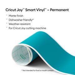 Cricut Joy Smart Vinil Kalıcı 14X122CM Mat Su Yeşili 2009840