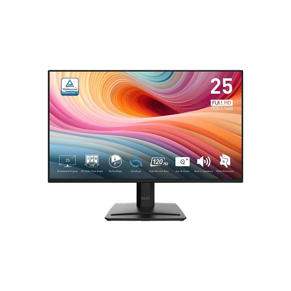 MSI PRO MP252 E2 24.5'' 120HZ 1MS 1920x1080 (FHD) IPS Adaptive-Sync Monitör