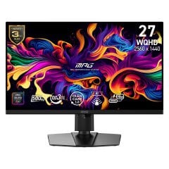 MSI MPG 271QR QD-OLED X50 26.51 500Hz 0.03ms 2K WQHD Adaptive Sync Pivot Gaming Monitör