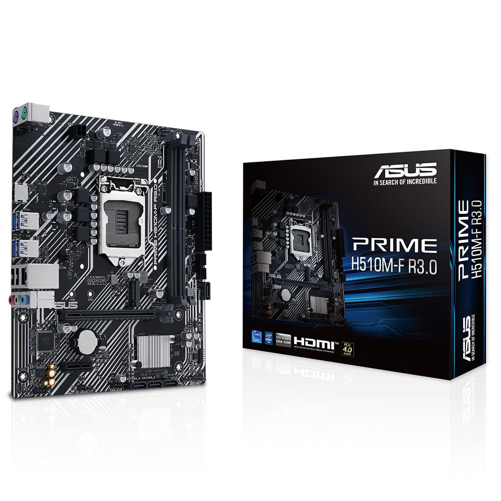 Asus Prime H510M-F R3.0 Intel H470 LGA1200 3200MHz DDR4 M2 HDMI Usb 3.2 mATX Anakart