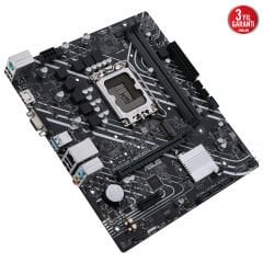 Asus Prime H610M-K D4 ARGB Intel H610 LGA1700 3200MHZ DDR4 M2 HDMI Usb 3.2 mATX Anakart