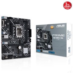 Asus Prime H610M-E D4-CSM Intel H610 LGA1700 3200MHz DDR4 M2 HDMI Usb 3.2 VGA mATX Anakart