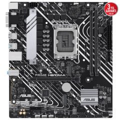 Asus Prime H610M-A-CSM Intel H610 LGA1700 3200MHz DDR5 M2 HDMI VGA Usb 3.2 RGB mATX Anakart