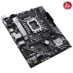 Asus Prime H610M-A-CSM Intel H610 LGA1700 3200MHz DDR5 M2 HDMI VGA Usb 3.2 RGB mATX Anakart