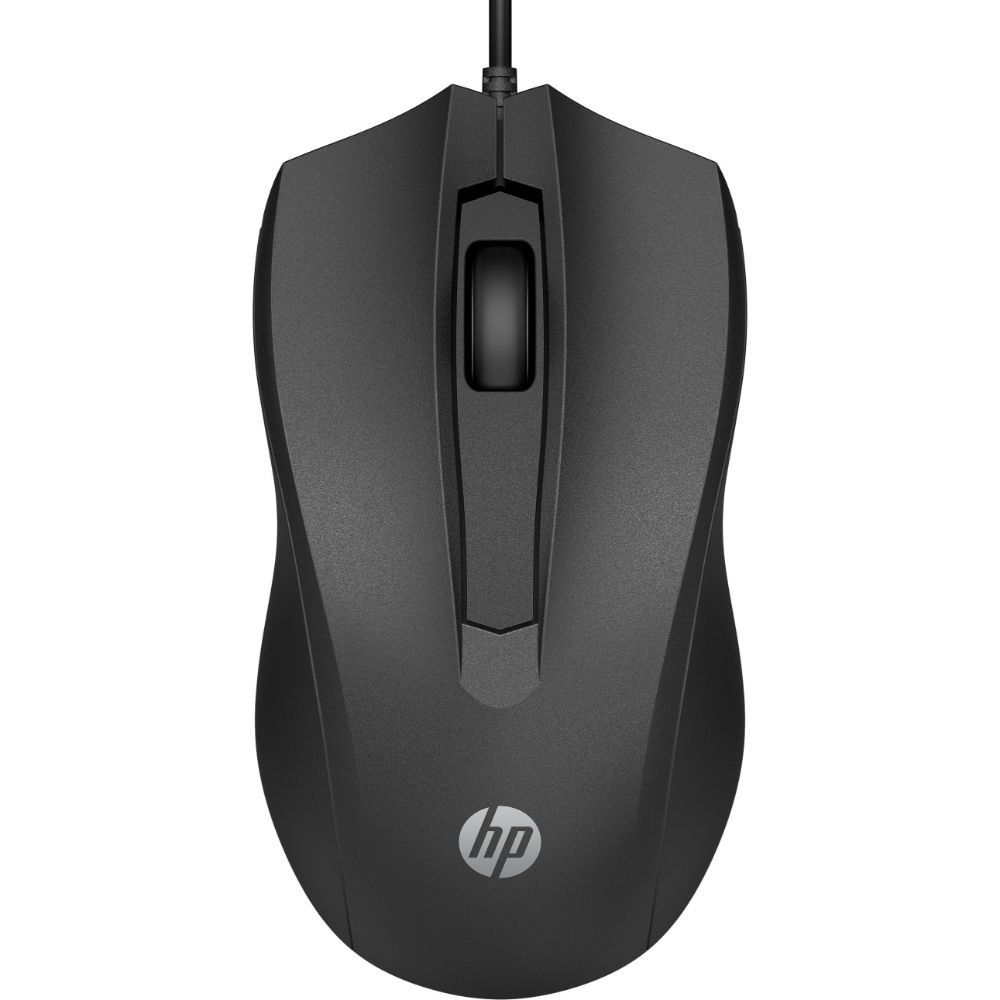 HP 100 USB Kablolu Mouse Siyah 6VY96AA