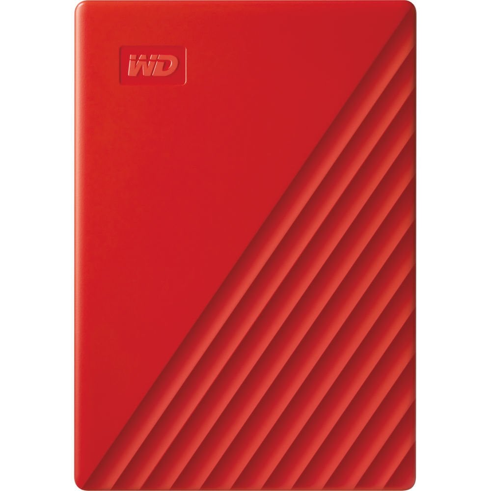 WD My Passport 4TB 2.5 inc USB 3.2 Kırmızı Taşınabilir Disk WDBPKJ0040BRD-WESN