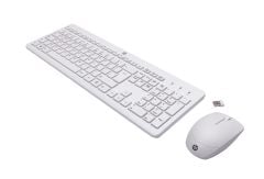 HP 230 Kablosuz Klavye Mouse Seti Türkçe Beyaz 3L1F0AA