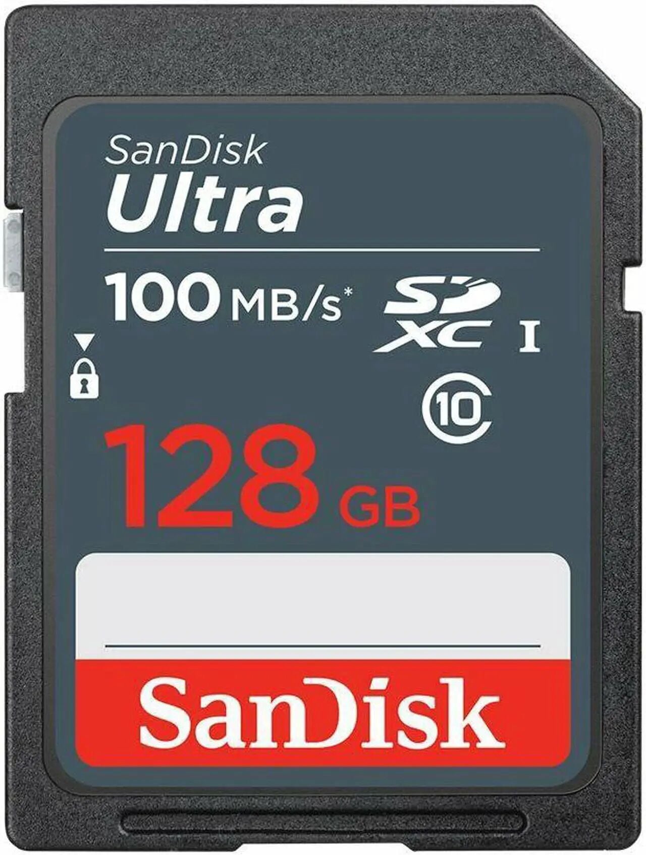 SanDisk Ultra 128GB 100MB/s SDHC/SDXC Class 10 UHS-I Hafıza Kartı SDSDUNR-128G-GN3IN