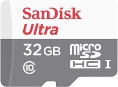 SanDisk Ultra 32GB 100MB/s microSDHC UHS-I Hafıza Kartı SDSQUNR-032G-GN3MN