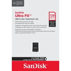 SanDisk Ultra Fit 128GB USB 3.1 Flash Bellek SDCZ430-128G-G46