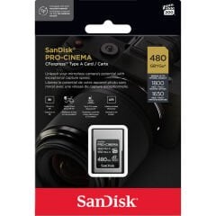 SanDisk PRO-CINEMA CFexpress 480GB SDCFEA-480G-GN4NN 1800MB/s Type A PCIe Gen 4.0 Hafıza Kartı