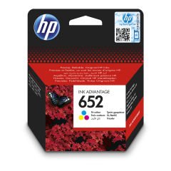 HP F6V24AE (652) UC RENKLI MUREKKEP KARTUSU 200 SAYFA (ORIGINAL)