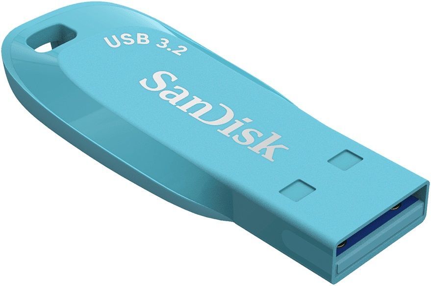 SanDisk Ultra Shift 512GB USB 3.2 Flash Bellek Mavi SDCZ410-512G-G46BB