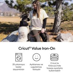 Cricut 2012083 Ekonomi·k Iron On 30.5cm X 1.5m Gümüş