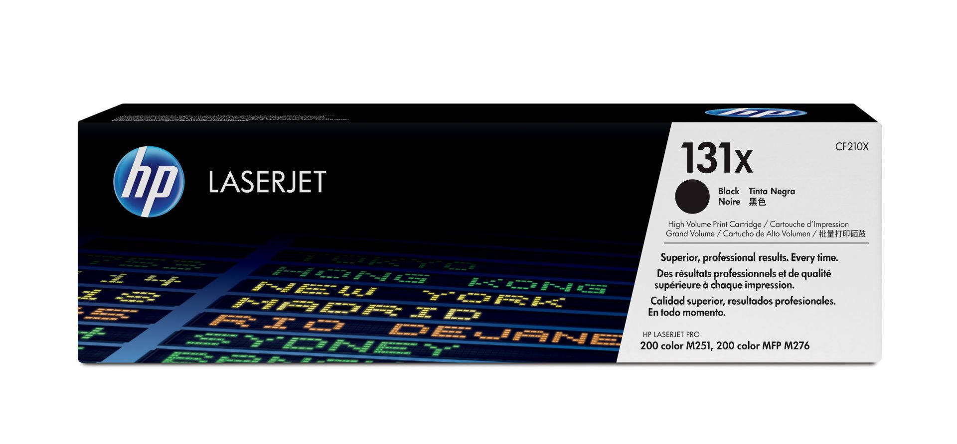 HP 131X Yüksek Kapasiteli Siyah Orijinal LaserJet Toner Kartuşu CF210X