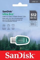 SanDisk Ultra Eco 512GB USB 3.2 Gen 1 Flash Bellek SDCZ96-512G-G46