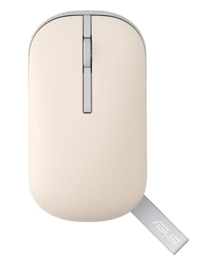 Asus Marshmallow MD100 Kablosuz Bluetooth Mouse Bej 90XB07A0-BMU0A0