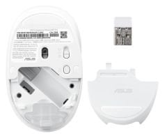 Asus MD101 Fragrance Kablosuz Bluetooth Mouse Beyaz 90XB08U0-BMU000