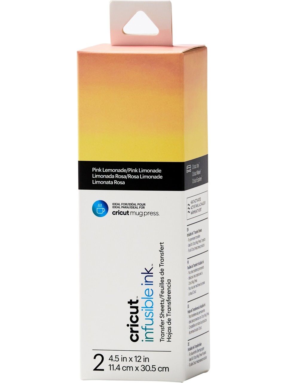 Cricut Joy Infusıble Ink Transfer Kağıdı 2li Paket Pembe Limonata 2008887