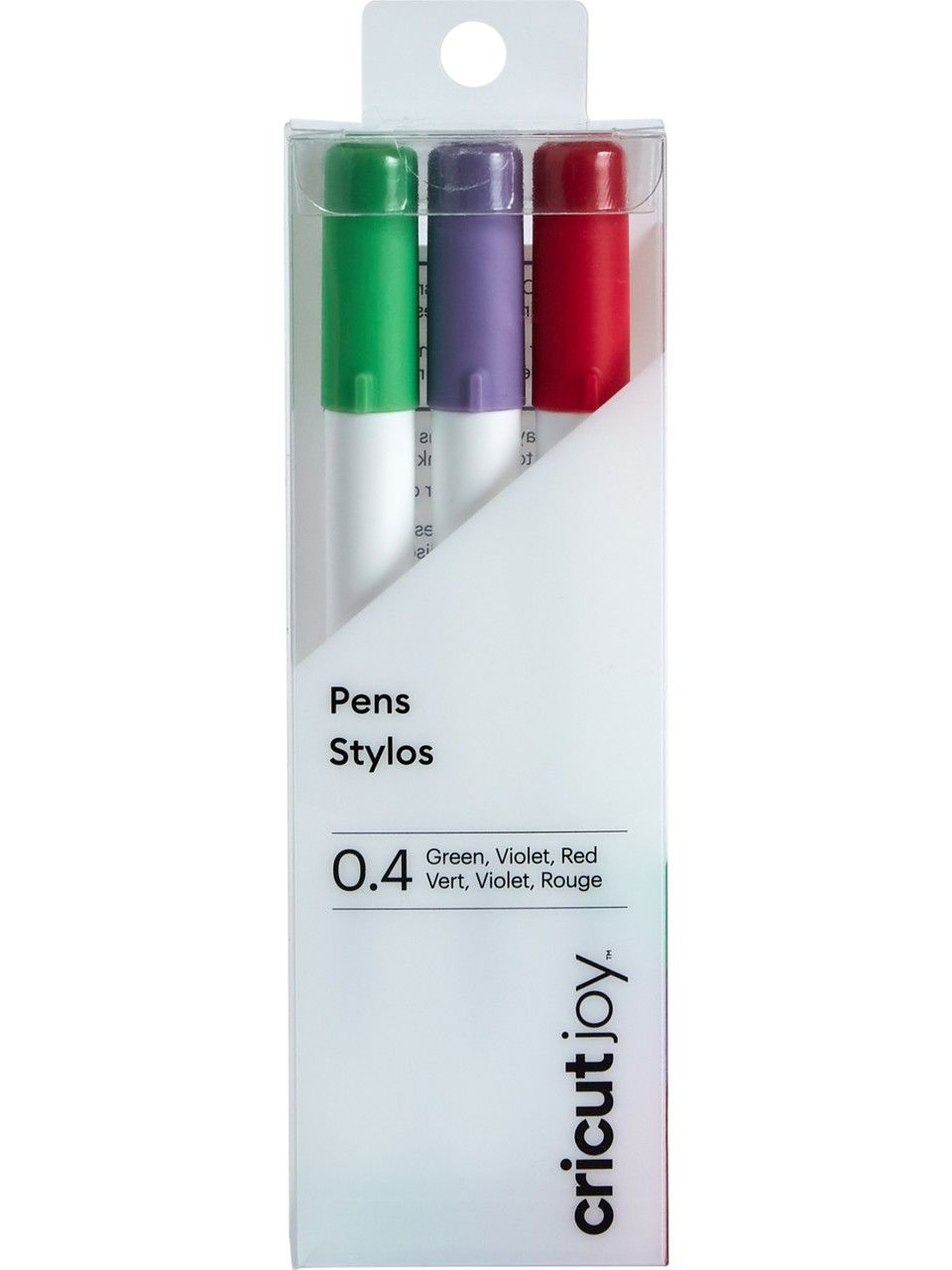 Cricut Joy İnce Uçlu Kalem Seti 3lü Paket Kırmızı Yeşil Menekşe 2007077