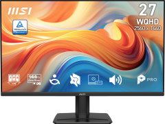 MSI 27'' PRO MP275Q E14 2560x1440 (WQHD) 16:9 FLAT IPS 144HZ 1MS (MPRT) FREESYNC MONITOR