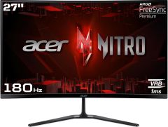 ACER Nitro ED270R S3bmiipx 27 inç 180Hz 1ms Full HD VA Curved Gaming Monitör UM.HE0EE.302