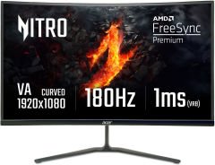 ACER Nitro ED270R S3bmiipx 27 inç 180Hz 1ms Full HD VA Curved Gaming Monitör UM.HE0EE.302