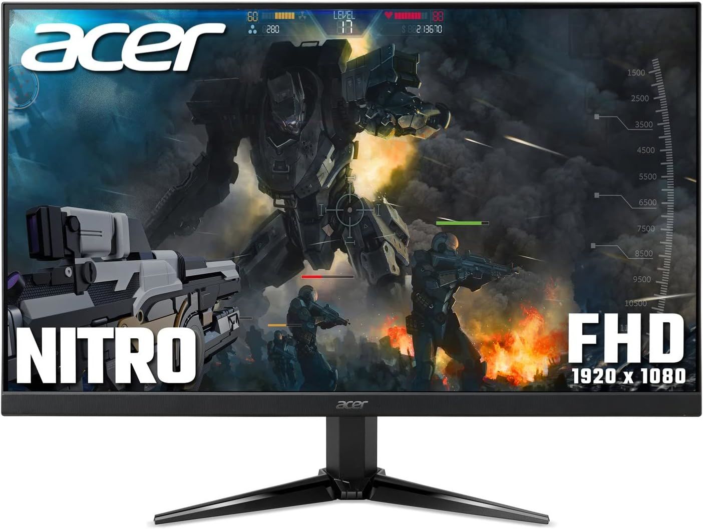 ACER Nitro QG271 M3bmiipx 27 inç 180Hz 0.5ms Full HD IPS Gaming Monitör UM.HQ1EE.303