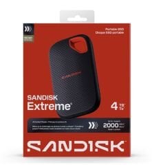 SANDISK Extreme 4TB 2000MB/s Taşınabilir SSD SDSSDE70-4T00-G25