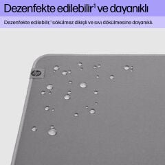 HP 200 Dezenfekte Edilebilir Masa Matı Mouse Pad 8X596AA
