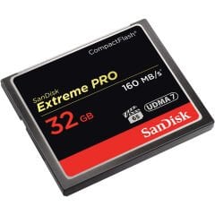 SanDisk Extreme PRO CompactFlash 32GB SDCFXPS-032G-X46 160MB/s 4K Hafıza Kartı