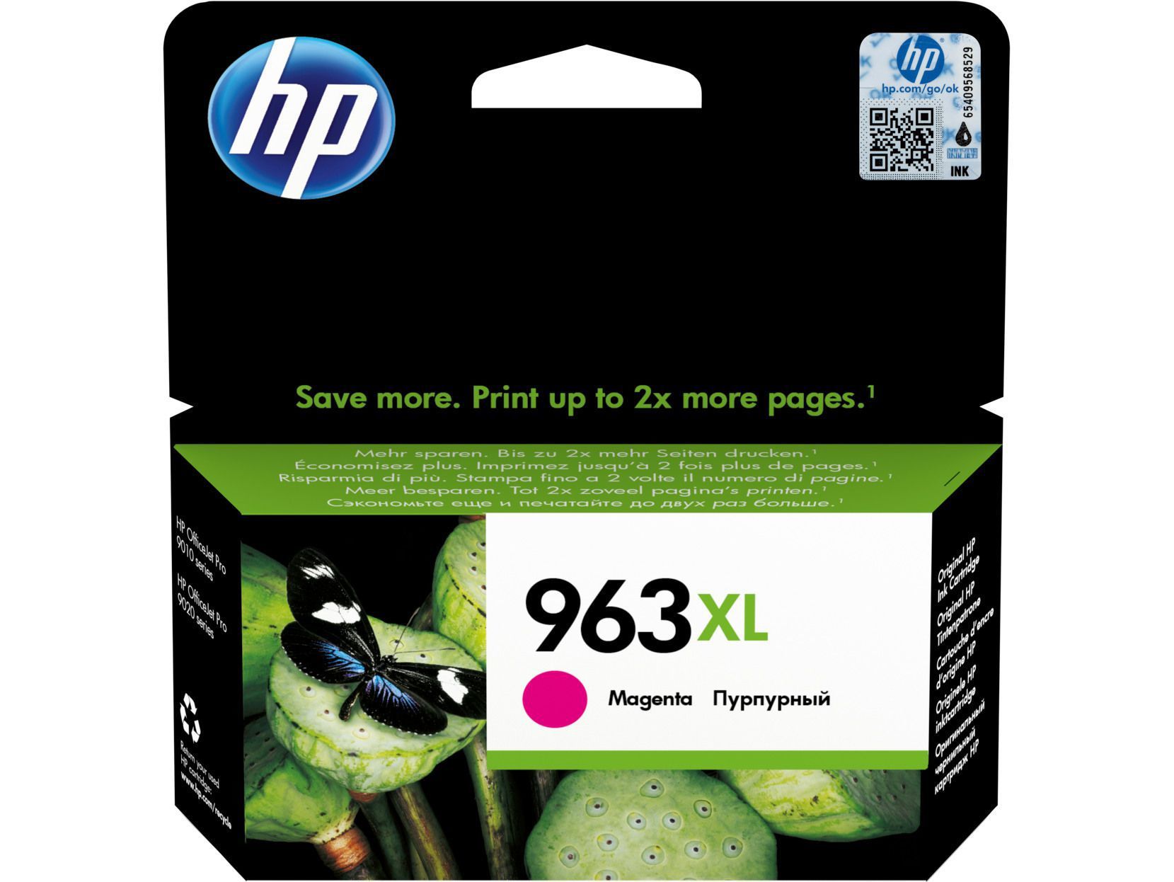 HP 3JA28AE (963XL) YUKSEK KAPASITE MAGENTA MUREKKEP KARTUS