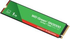 WD Green SN3000 1TB WDS100T4G0E 5000/4200MB/s PCIe Gen4x4 M.2 2280 NVMe SSD
