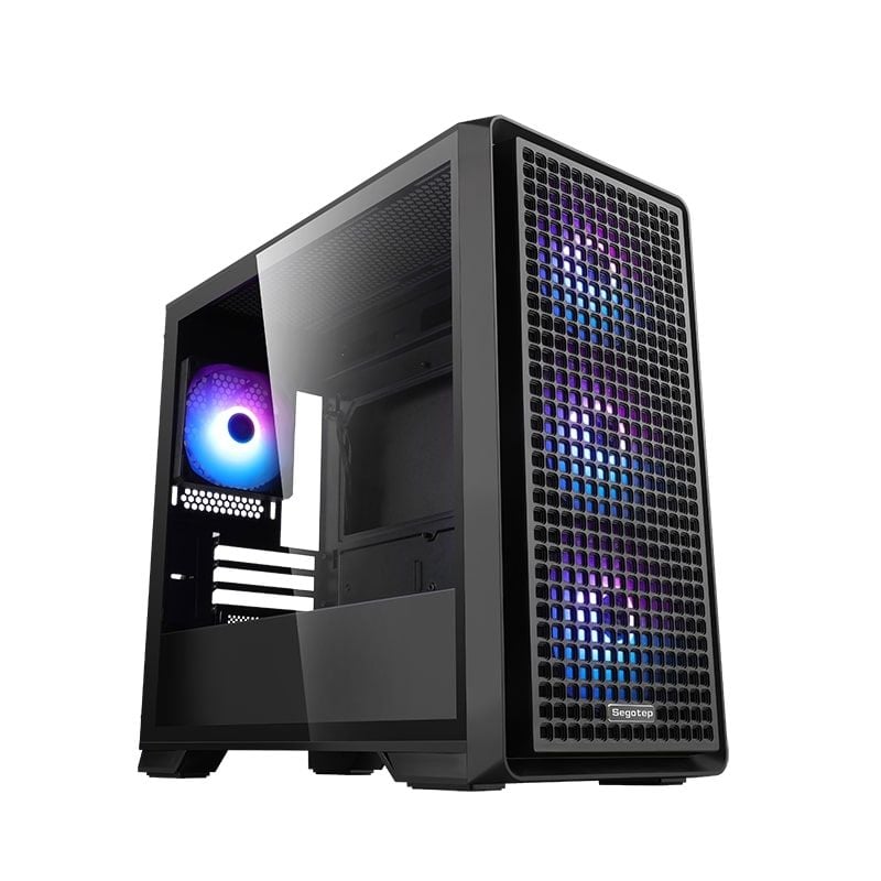 SEGOTEP Radiant Siyah 750W 80+ Bronze Midi Tower Gaming Kasa