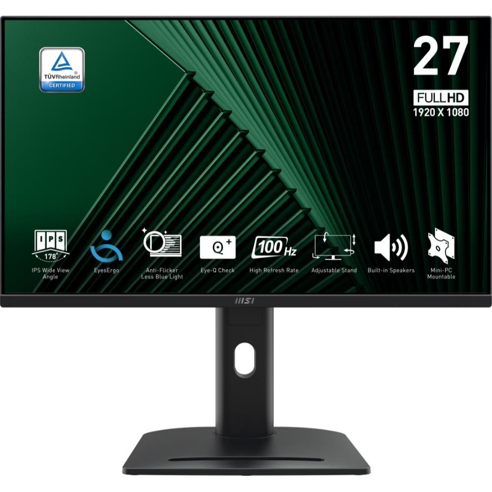 MSI PRO MP275PG 27 FHD FLAT IPS 100HZ 1MS ADAPTIVE-SYNC PIVOT MONITOR