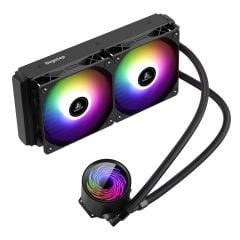 SEGOTEP BeVere 240 ARGB Siyah Sıvı İşlemci Soğutucusu (AM5 ve LGA1700 Uyumlu)