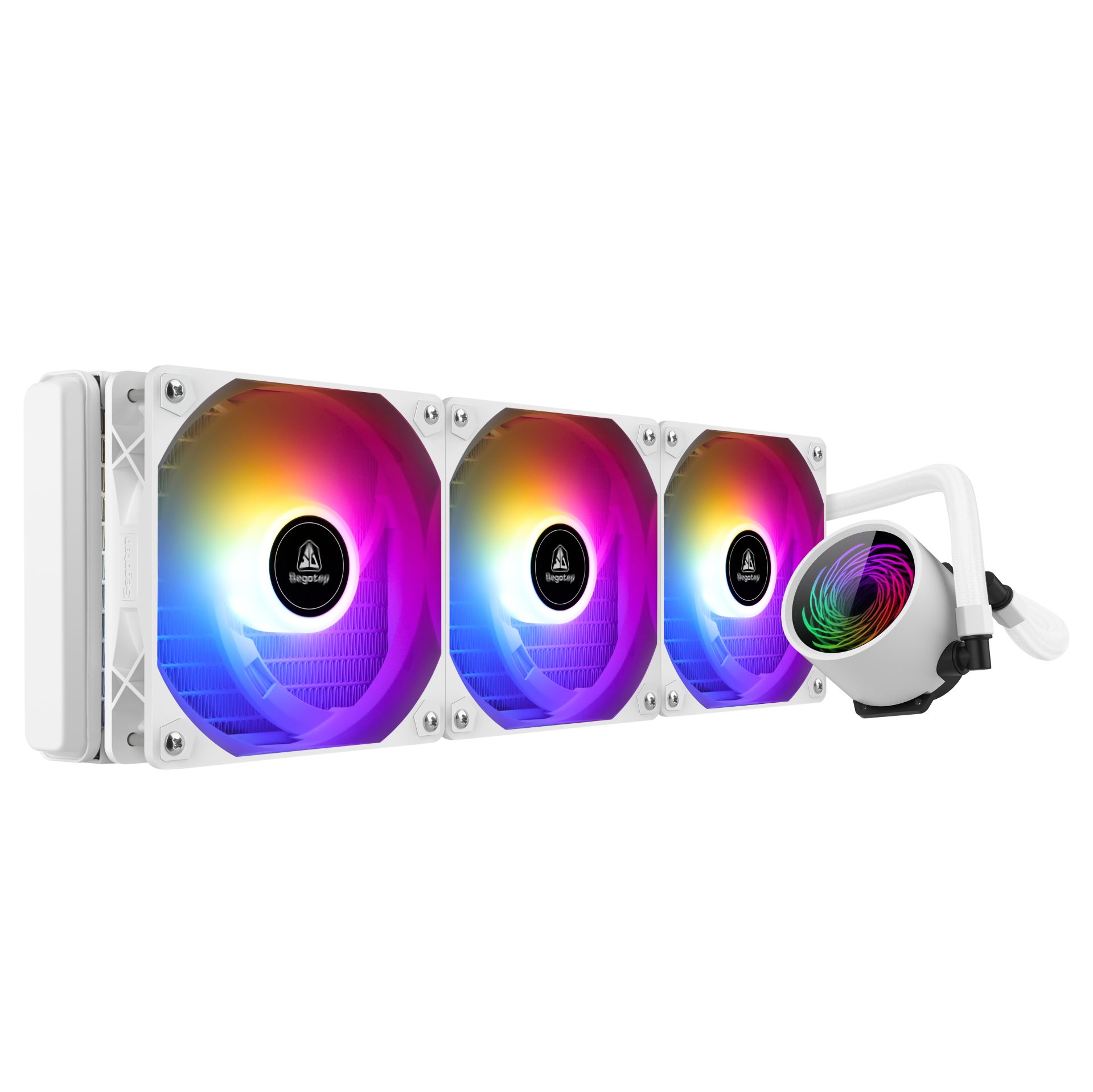SEGOTEP BeVere 360 ARGB Beyaz Sıvı İşlemci Soğutucusu (AM5 ve LGA1700 Uyumlu)