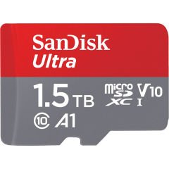 SanDisk Ultra 1,5TB 150MB/s microSDXC UHS-I Hafıza Kartı SDSQUAC-1T50-GN6MN