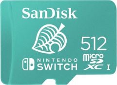 SanDisk Nintendo Switch 512GB 100MB/s microSDXC Hafıza Kartı SDSQXAO-512G-GN3ZN