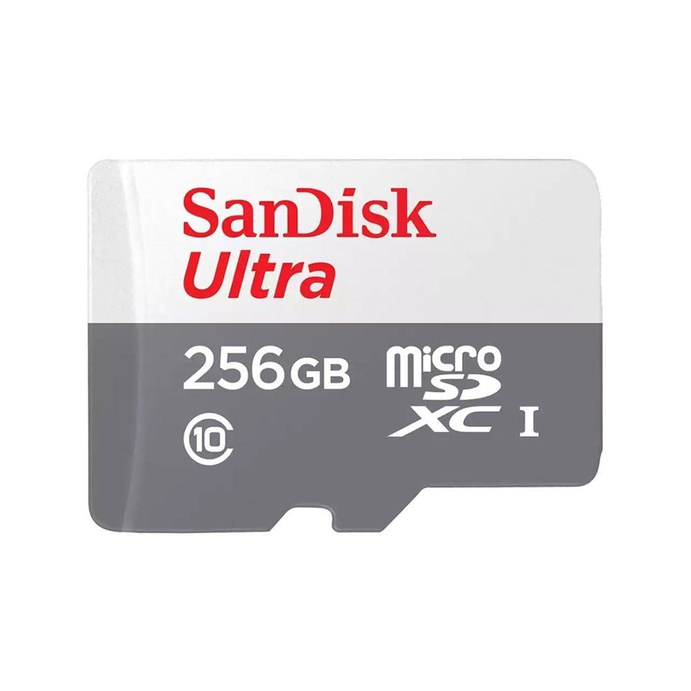 SanDisk Ultra 256GB 100MB/S microSDXC UHS-I Hafıza Kartı SDSQUNR-256G-GN3MN