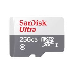 SanDisk Ultra 256GB 100MB/S microSDXC UHS-I Hafıza Kartı SDSQUNR-256G-GN3MN