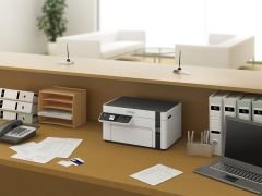 Epson EcoTank M2120 Wi-Fi + Tarayıcı + Fotokopi Mono Çok Fonksiyonlu Tanklı Yazıcı C11CJ18403