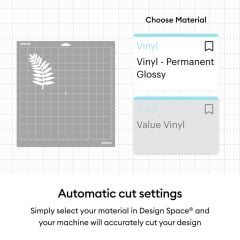 Cricut 2011348 Premium Vi·ni·l Kalici 30x120cm Siyah