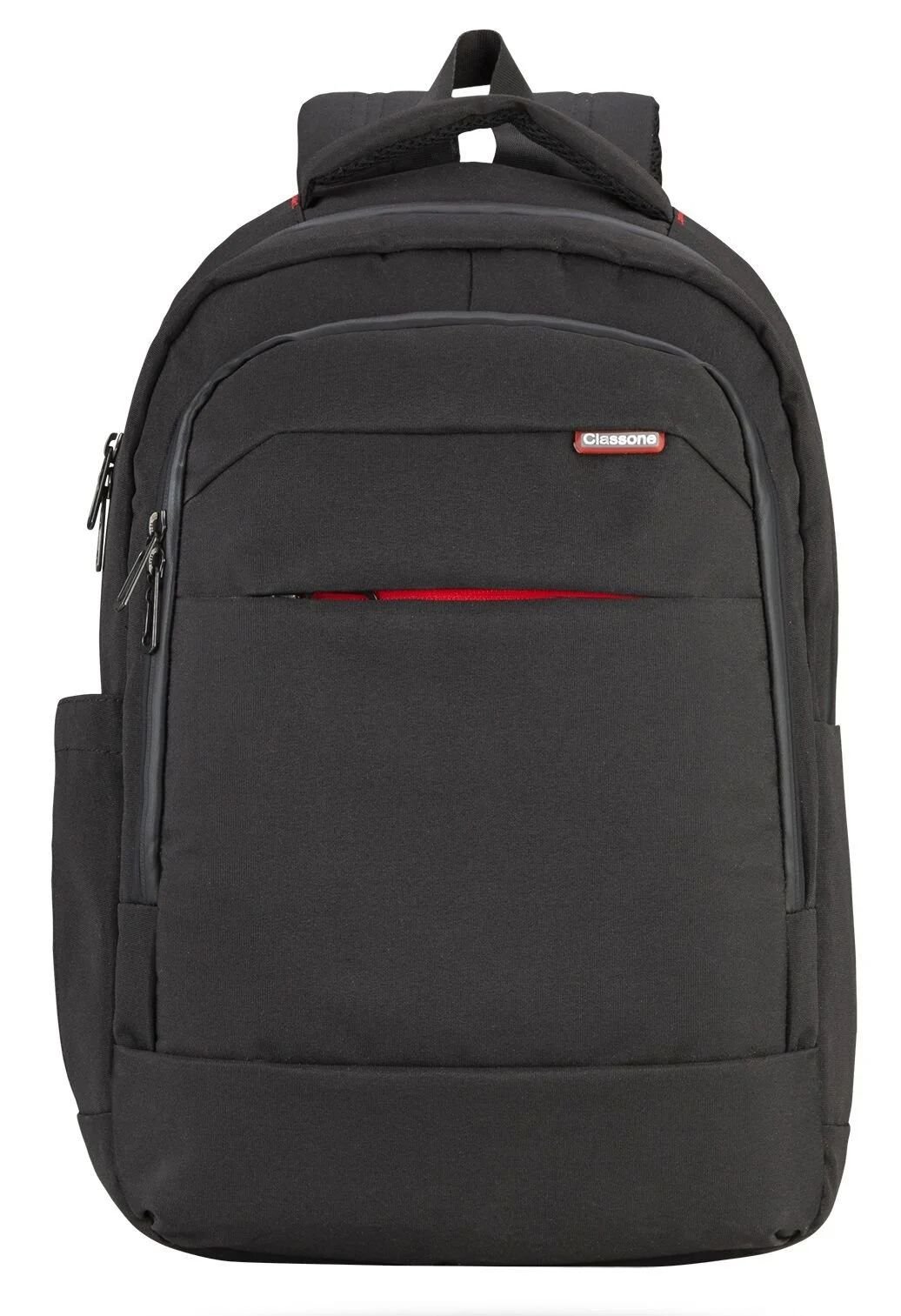 Classone BP-L400 15.6 inç Floransa WTXpro Su Geçirmez Kumaş Notebook Sırt Çantası Siyah