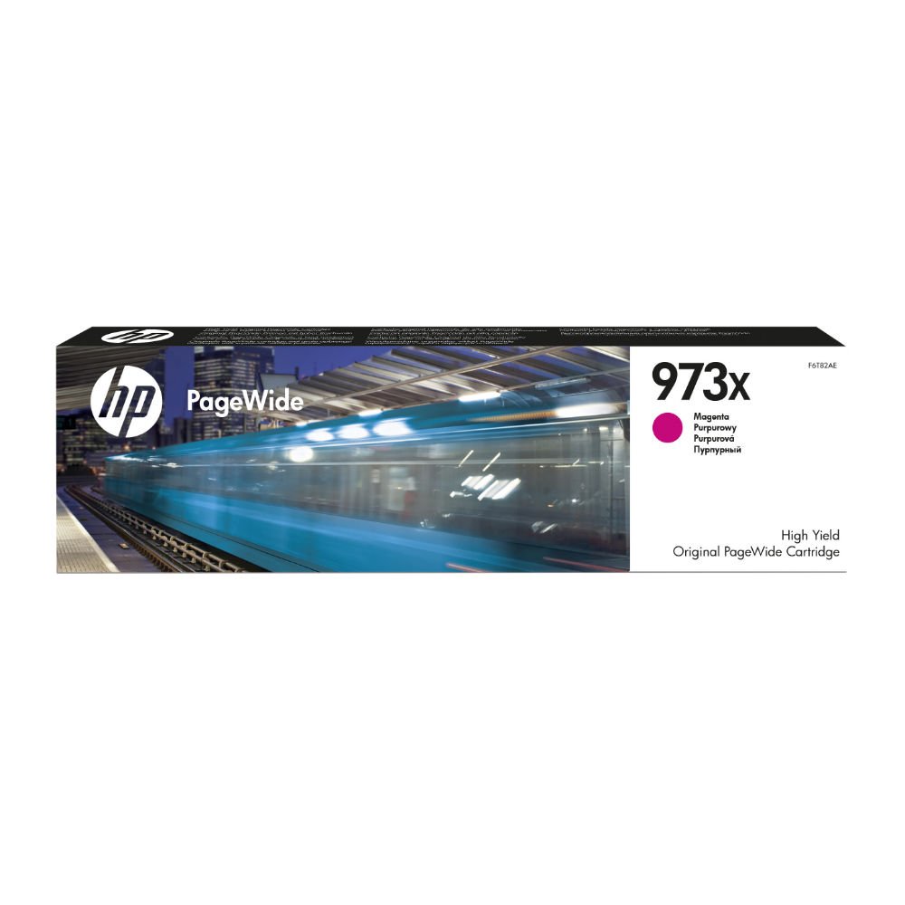 HP F6T82AE (973X) Yüksek Kapasiteli Macenta Orijinal PageWide Kartuşu (ORIGINAL)